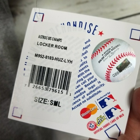 ASTROS WORLD SERIES CHAMP 2017 short sleeve tshirt - Picture 8 of 8